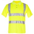 PLANAM Warnschutz Polo-Shirt Gelb