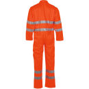 PLANAM Warnschutz-Rallyekombination/Overall mit Reflexstreifen Orange