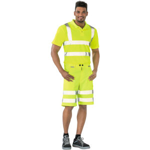 PLANAM Warnschutz-Shorts Gelb M