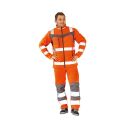 PLANAM PLALINE Warnschutz-Softshelljacke Orange
