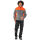 PLANAM OUTDOOR Kontrast Softshelljacke Grau/Orange