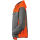 PLANAM OUTDOOR Kontrast Softshelljacke Grau/Orange