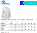 La Pirogue Top Sweatshirt Schwarz L