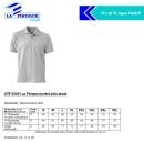 La Pirogue Pocket Polo-Shirt Ashgrau