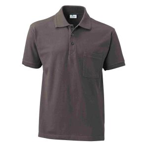 La Pirogue Pocket Polo-Shirt Mittelgrau XXL