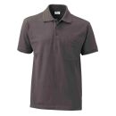 La Pirogue Pocket Polo-Shirt Mittelgrau XXL