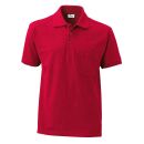 La Pirogue Pocket Polo-Shirt Signalrot XL