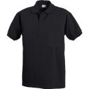 La Pirogue Pocket Polo-Shirt Schwarz L
