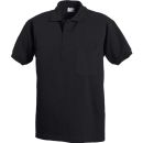 La Pirogue Pocket Polo-Shirt Schwarz 4XL