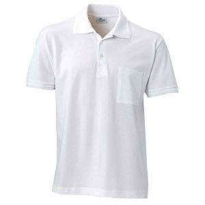 La Pirogue Pocket Polo-Shirt Weiß