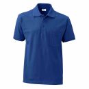 La Pirogue Pocket Polo-Shirt Royalblau 4XL