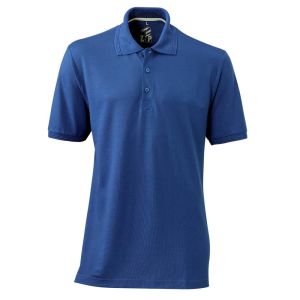 La Pirogue Tencel Polo-Shirt Royalblau