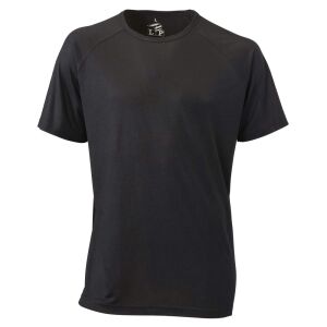 La Pirogue Tencel Basic T-Shirt Schwarz XXL