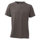 La Pirogue Tencel Basic T-Shirt Mittelgrau L