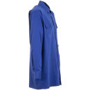 PLANAM Köperhemd 1/1 Arm Mittelblau