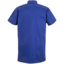 PLANAM Köperhemd 1/4 Arm Mittelblau