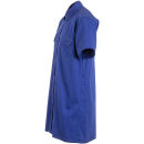 PLANAM Köperhemd 1/4 Arm Mittelblau