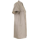 PLANAM Köperhemd 1/4 Arm Khaki
