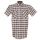 PLANAM Country Hemd 1/4 Arm Stone - Kariert