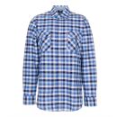 PLANAM Country Hemd 1/1 Arm Blau - Kariert