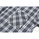PLANAM Flanellhemd 1/1 Arm Rot Kariert 47/48