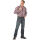 PLANAM Flanellhemd 1/1 Arm Rot Kariert 47/48