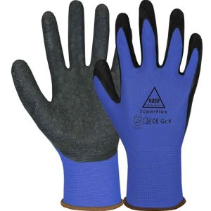 HASE SUPERFLEX BLUE Montage-Handschuhe Blau