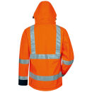 ELYSEE BILL Warnschutz-Softshelljacke Orange/Marine M