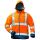 ELYSEE BILL Warnschutz-Softshelljacke Orange/Marine XL