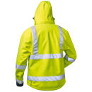 ELYSEE LIAM Warnschutz-Softshelljacke Gelb/Marine XL