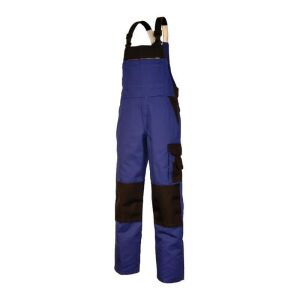 EIKO Latzhose CANVAS POWERLINE Blau/Schwarz 25