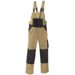teXXor AMAZONAS Latzhose Khaki/Schwarz