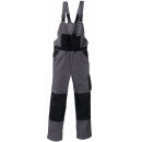 teXXor AMAZONAS Latzhose Grau/Schwarz Gr. 56
