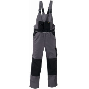teXXor AMAZONAS Latzhose Grau/Schwarz Gr. 64