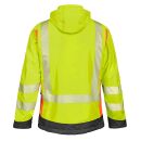 4PROTECT HOUSTON Warnschutz-Softshelljacke Gelb/Orange L