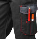 CRAFTLAND BRUGGE Twill Bundhose Schwarz/Grau