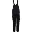 PLANAM STRETCHLINE Latzhose Schwarz