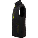 PLANAM STRETCHLINE Winterweste Schwarz