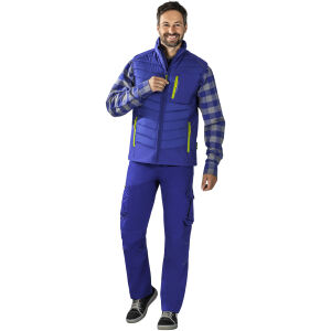 PLANAM STRETCHLINE Winterweste Kornblau XL