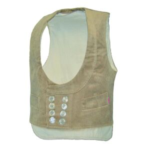 EIKO Classic Schalkragen-Zunftweste OKER Beige 50
