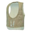 EIKO Classic Schalkragen-Zunftweste OKER Beige 50