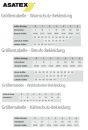 ASATEX MULTINORM Rallyekombination/Overall Blau/Grau XXXL