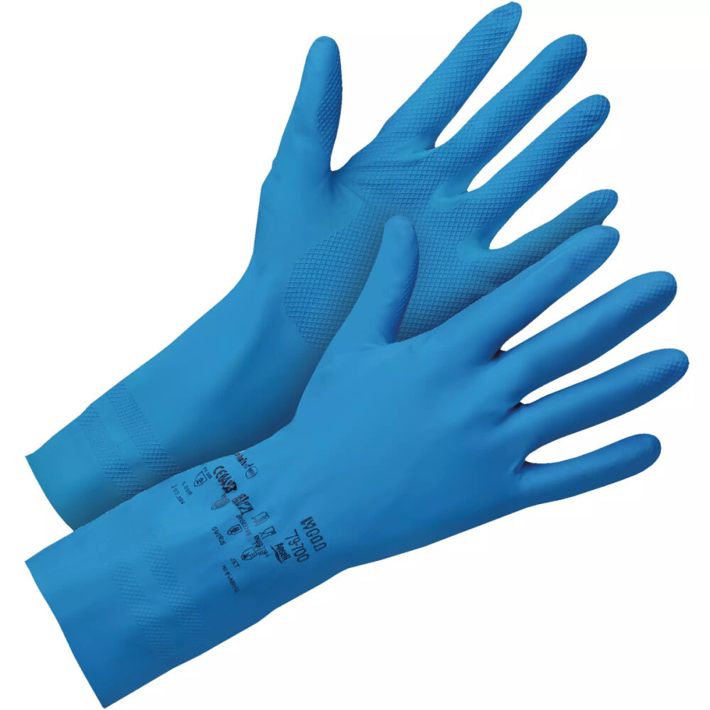 ANSELL Virtex 79-700 Chemikalienschutzhandschuhe  Nitril, EN 374 - M, 6,99