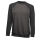 La Pirogue Bicolor Sweatshirt Grau-Schwarz XL