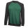 La Pirogue Bicolor Sweatshirt Grün-Schwarz 3XL