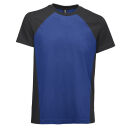 La Pirogue Bicolor T-Shirt Royal-Schwarz XL