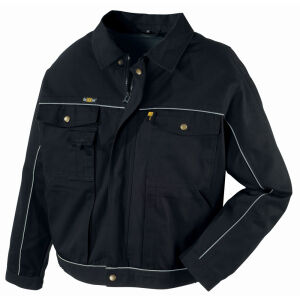 teXXor RIO Canvas Bundjacke Schwarz/Schwarz Gr. M (48-50)