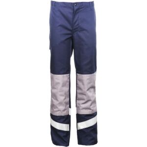 MAUSER MULTINORM Bundhose mit Reflex Blau/Grau 54