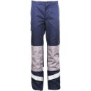MAUSER MULTINORM Bundhose mit Reflex Blau/Grau 62