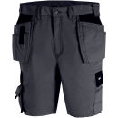 teXXor BERMUDA Canvas Arbeitsshorts Grau/Schwarz Gr. 62
